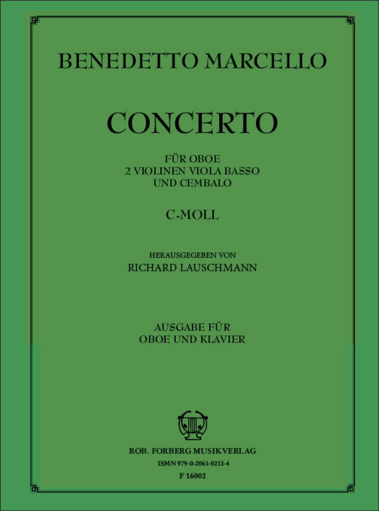 Concerto c-moll für Oboe und Orchester